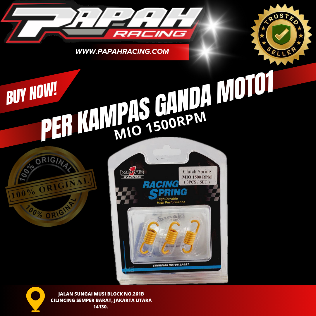 PER KAMPAS GANDA MOTO1 MIO 1500RPM